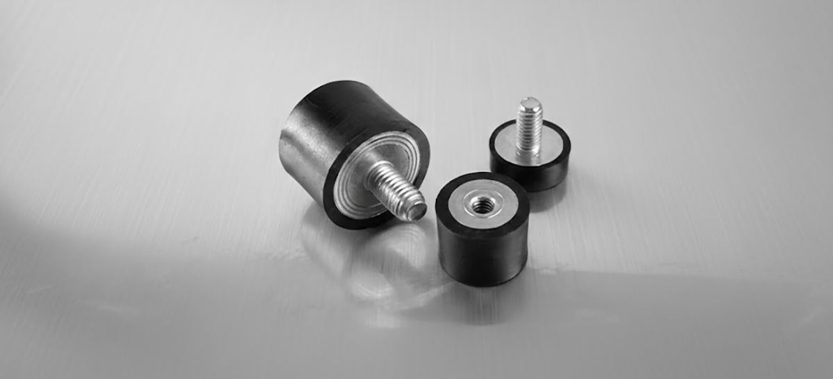 why is rubber used for anti vibration mounts