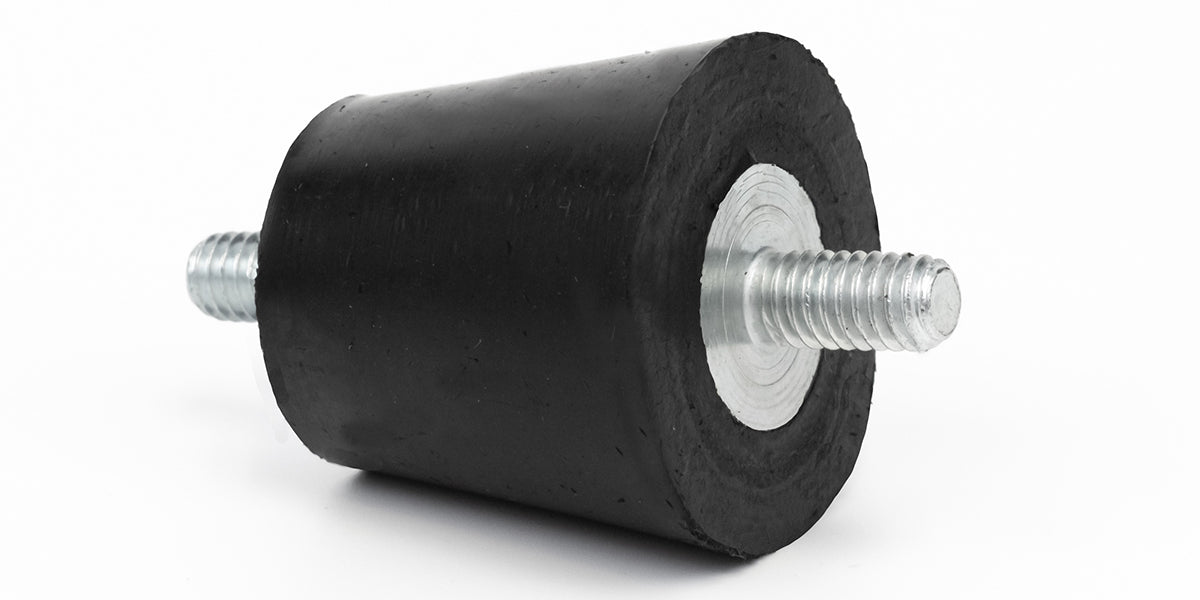Tapered Vibration Isolation Mounts : Male/Male  Both Ends